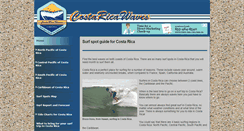 Desktop Screenshot of costaricawaves.com